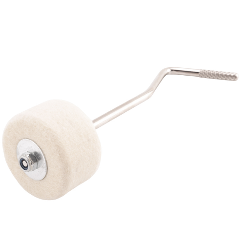 Drumpedaalklopper met viltkop 2