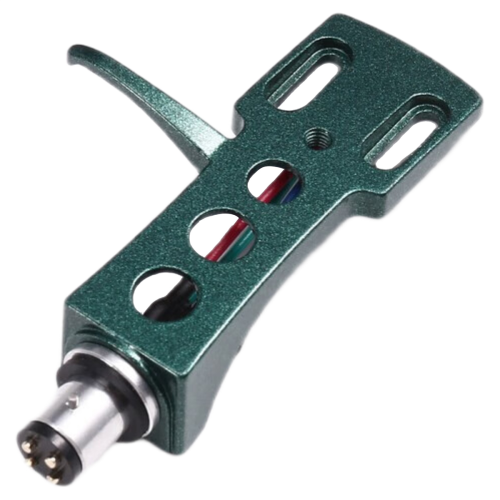 Universal HiFi DJ LP Turntable Headshell Mount Aluminum Alloy Green 2