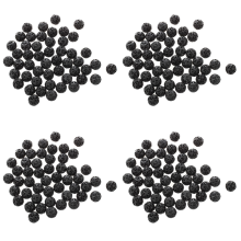Bio-Bälle für Aquarium-Teichfilter, 18 mm Durchmesser, schwarz, 50 Stück