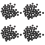 50 Pcs 18mm Diameter Black Bio Balls for Aquarium Pond Filter 1