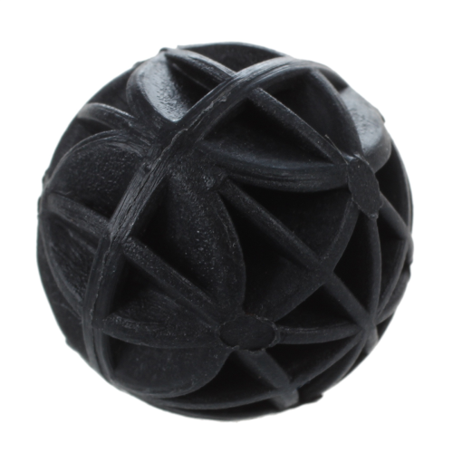 50 Pcs 18mm Diameter Black Bio Balls for Aquarium Pond Filter 1