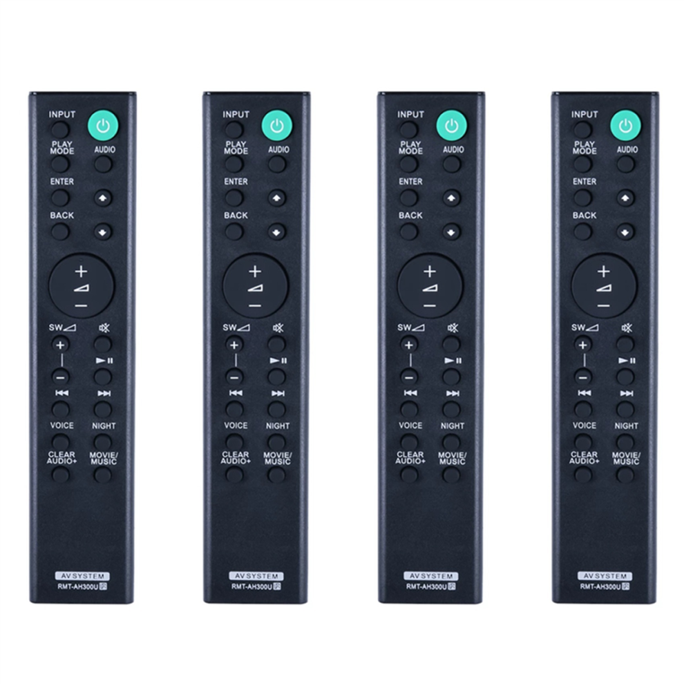 Ah300u Soundbar Remote Control For Ht-Ct291 Sa-Ct290 Black 4712801417517