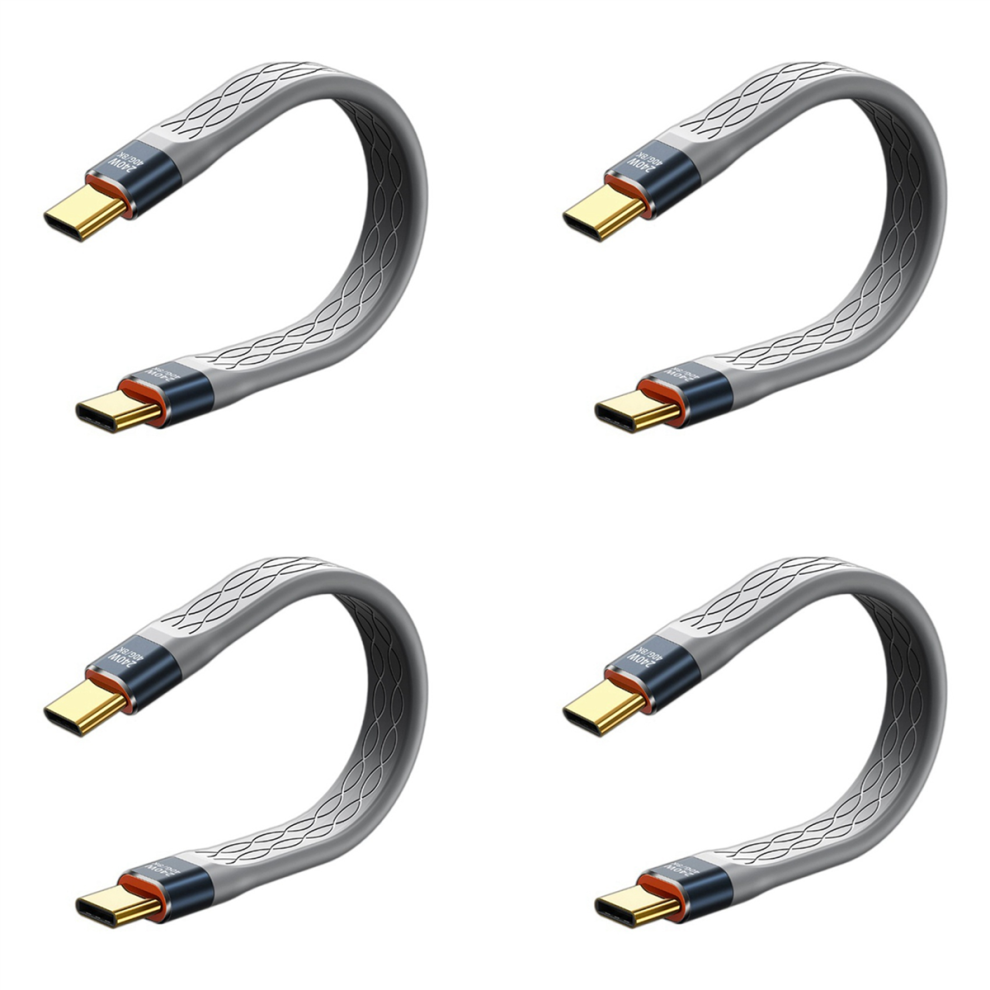 Usb4 Data Cable 40Gbps Usb C To Type C Short Cable Pd 240W 8K 60Hz 4712801415643