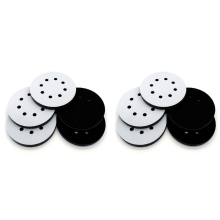 5 Inch 8 Hole Hook & Loop Soft Sponge Foam Sanding Interface Pad