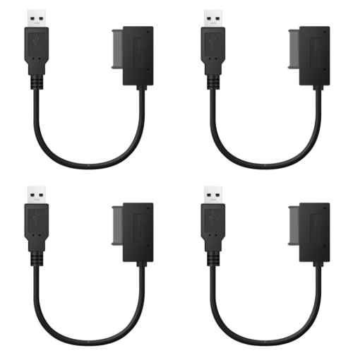 Καλώδιο προσαρμογέα USB για υπολογιστή 6+7P CD DVD Rom 13 ακίδων για φορητό υπολογιστή