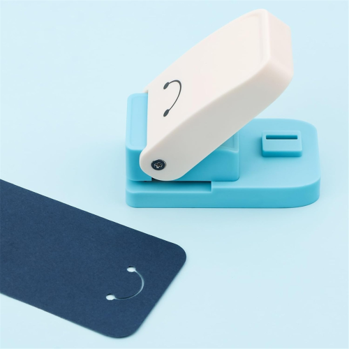 Φορητό εργαλείο διάτρησης Hangtag, τρυπάνι οπών DIY για μπρελόκ 2
