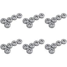 607Z 7 x 19 x 6 mm dubbel afgeschermde diepe groefkogellagers 5 stuks