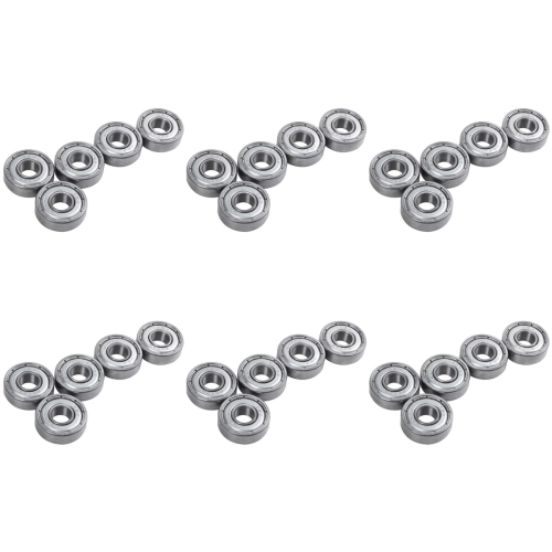 607Z 7 x 19 x 6mm διπλής θωράκισης ρουλεμάν βαθιάς αυλάκωσης 5 τεμάχια