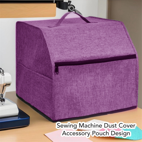 Oxford Cloth Sewing Machine Dust Cover -Serger/Overlock Machine Cover 2
