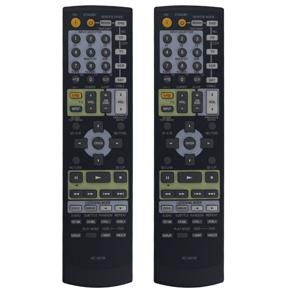 Remote Control Replacement Rc-607M For Receiver Tx-Nr708 4712801494136