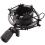 Load Mic Microfoon Shock Mount Clip Houder Stand Radio Zwart 3