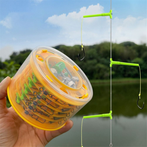 Anti- Fishing Hooks with Organizer Rotating Spinner 1