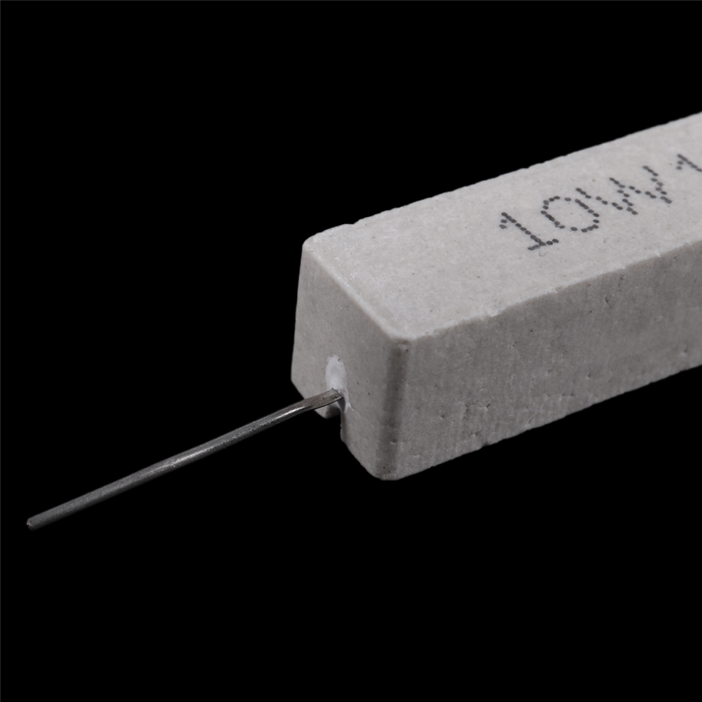 5 Pcs 10W Watt 100 Ohm 5% Axial Wirewound Cement Resistors 4712801497663