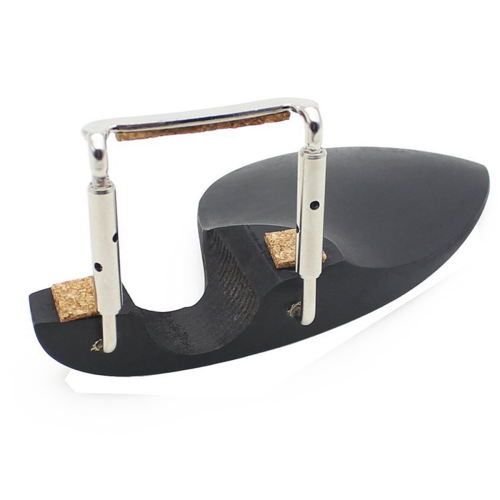 Barbada para violín 3/4 4/4 Barbada de madera con soporte estándar negro 2