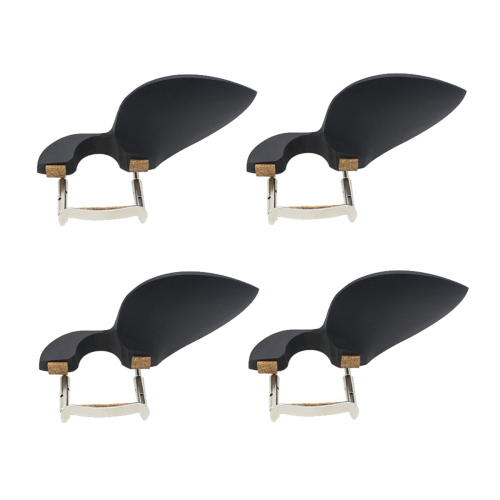 Barbada para violín 3/4 4/4 Barbada de madera con soporte estándar negro