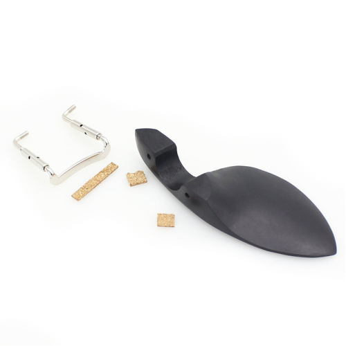 Barbada para violín 3/4 4/4 Barbada de madera con soporte estándar negro 1