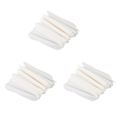 Pacote com 50 palhetas de plástico para flechas Arrows Vanes de 4 polegadas (brancas)