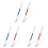 Double Pointed Scriber, 2 Pcs Scribe Tool for Machinists,Technicians 1