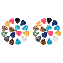 100 stuks gitaarplectrums, 0,46 mm dik celluloid gitaarplectrum