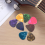 100 púas de guitarra de celuloide de 0,46 mm de grosor 7