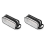 Grid Mesh Pencil Case 2 Compartment Pen Bags for Students Black 1