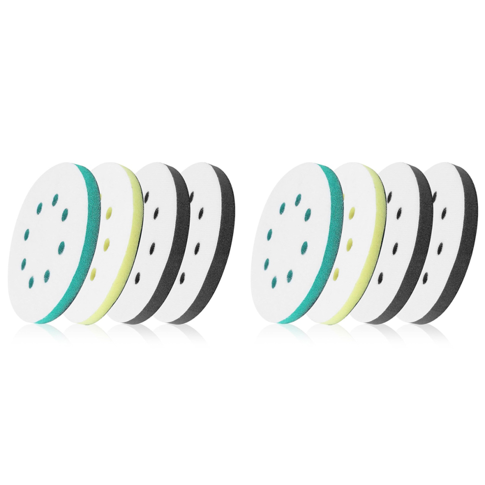 4 Pack Foam Sanding Pads For Orbital Sander 4712801496529