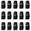 10pcs Golf Ferrule with Double Chrome Ring type 4: 8.6x15x13.5mm 1