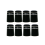 10pcs Golf Ferrule with Double Chrome Ring type 4: 8.6x15x13.5mm 2
