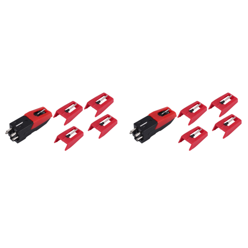 1 PC Record Player with 4 PCS Diamond Stylus Replacement