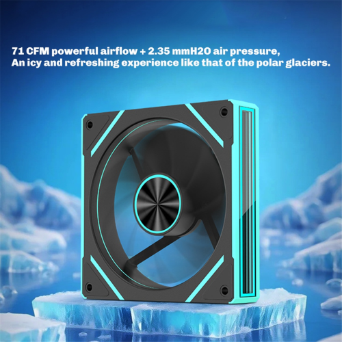 Computer Prism 8pro Chassis Fan ARGB Cooling Fan Positive 1