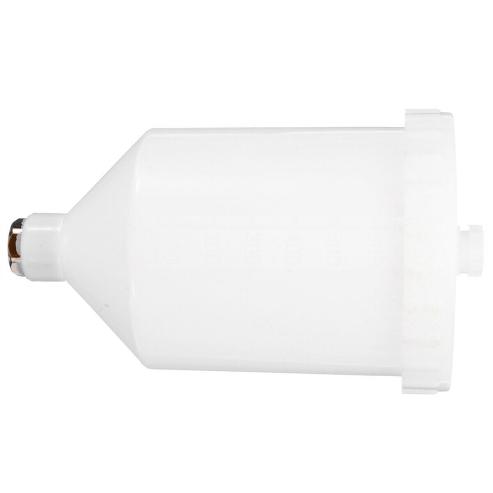 Car 600Ml Plastic Air Feed Paint- Airbrush Cup Pot 4712801450347