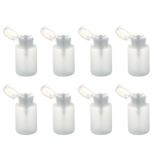 150 ml Nail Art Make-up Polnisch Kunststoff Pumpspender Flasche weiß