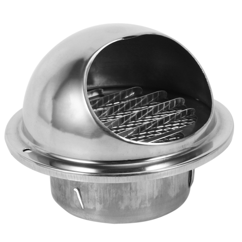 RVS ventilatiewand afzuigkanaal 80mm 1