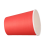 20x Paper Cups Solid Colours Birthday Catering Red 4