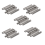 10Pcs M5x30mm 304 Stainless Steel Split Spring Roll Dowel Pins 1