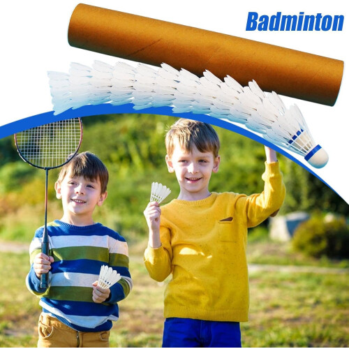 Badminton shuttlecocks, 12 pieces Nylon, stable for competition  training 2