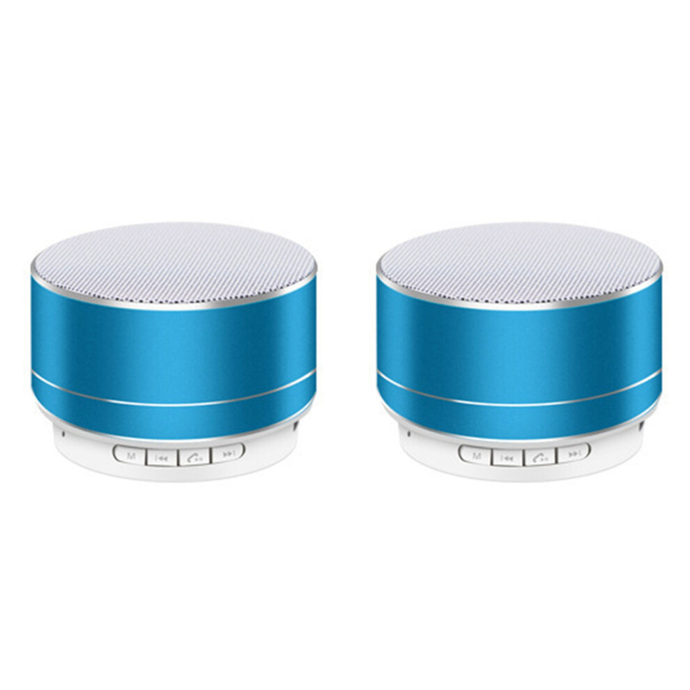 A10 Mini Tooth Speaker Outdoor Cannon Subwoofer Blue 4712801430981