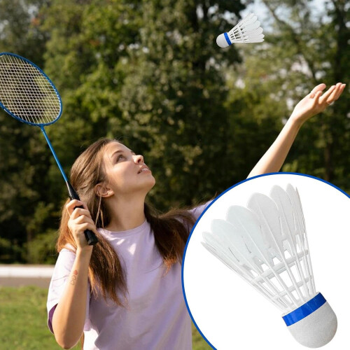 Badminton shuttlecocks, 12 pieces Nylon, stable for competition  training 1