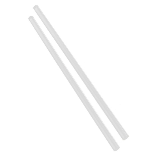 3Mmx250Mm Round Shape Solid Acrylic Rod Pmma Extruded Bar Clear 2Pcs 1