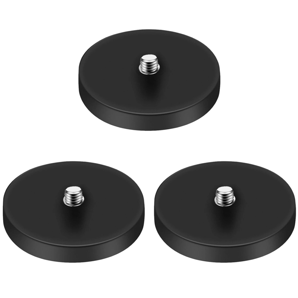 Magnetic Suction Bracket Base 1/4 Inch Screw Thread Hole 4712801431568
