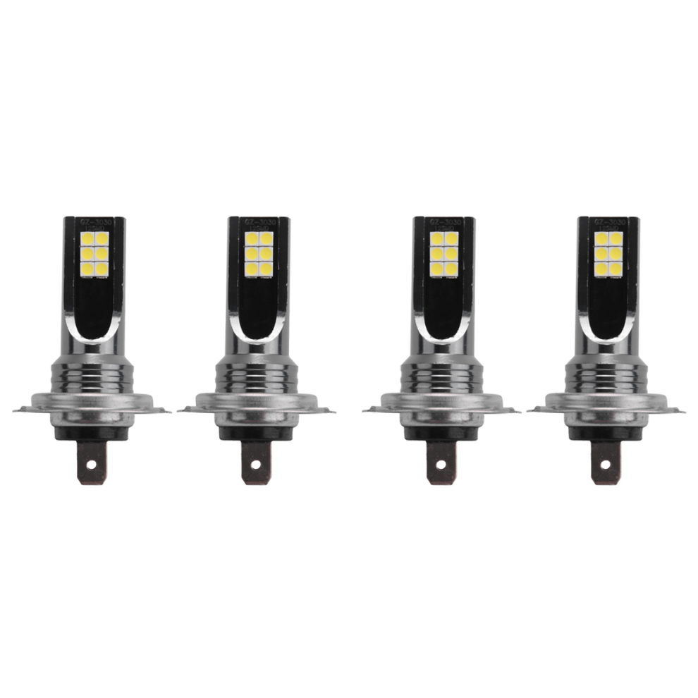2Pcs Front Fog Canbus Bulb H7 12Smd Led Fog Lamp Bulb Light 4712801461961