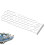 Bee Water Station  Floating Bee Island  AntiFall Folding Feeder for Bees White 1
