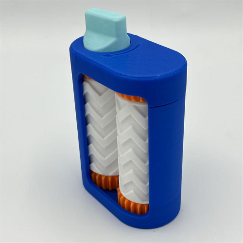 Business Card Embosser, 3D Printed Grain Embosser Texture Pattern B 1