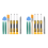 8Pcs/Set Torx Screwdriver Tools Set Repair Tool Kit Screw Driver Pry 1
