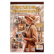 Adesivos para Scrapbooking - para Diários e Suprimentos de Scrapbooking no Museu