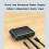 Adaptador compatível com VGA para divisor VGA 3