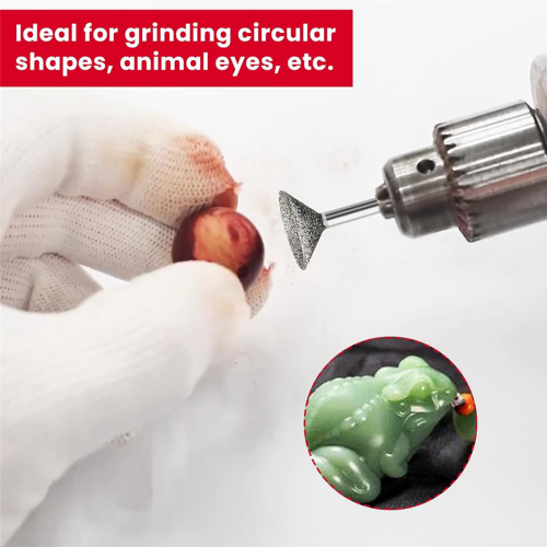 Stone Carving Set Diamond Burr Bits Compatible with for 1