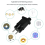 4,5 V Stecker LED Netzteil LED Transformator Stecker Adapter EU STECKER 4
