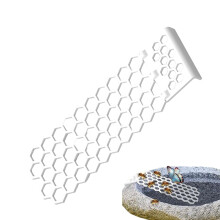 Floating Bee Ladder, Bee Dryer Island, Bee Drinking Station 18 cm White