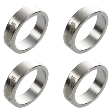 Magický silný magnetický prsteň, magnet na mince, prst, kúzelnícke rekvizity 18 mm